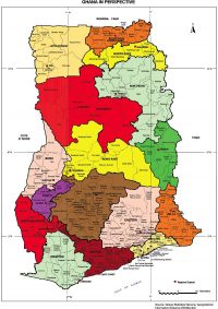 Political Map of Ghana · Ghana Quest